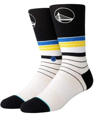 Stance Nba Golden State Warriors Baseline Socks - Black