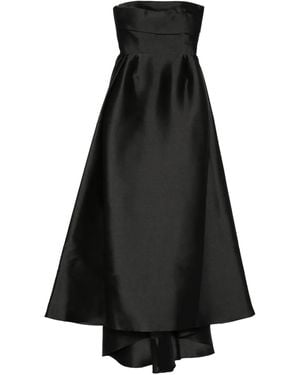ワンピース SOLACE LONDON Women Long Skirts OS38004SOFTPINKBLACK Black The Kyla Maxi Dress in Black and Cream – Solace London