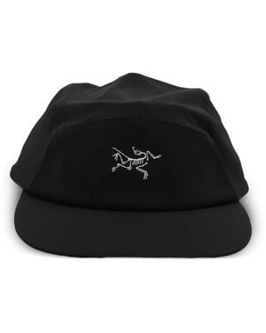 Arc'teryx Cappello Da Baseball Con Ricamo - Nero
