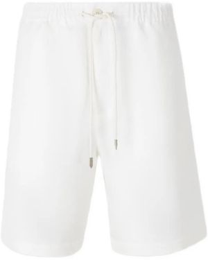 Canali Drawstring-Waist Shorts - White