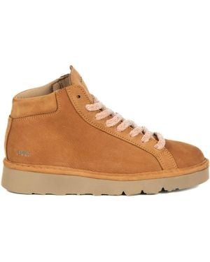 Pànchic High-Top Platform Boots - Brown