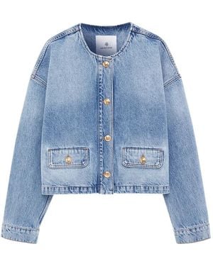 Anine Bing Blanche Jacket Caspian - Blue
