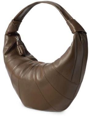 Lemaire Fortune Croissant Bag - Gray