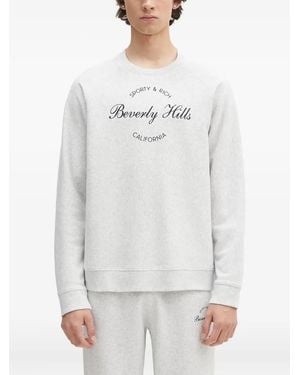 Sporty & Rich Beverly Hills Sweatshirt - Grey