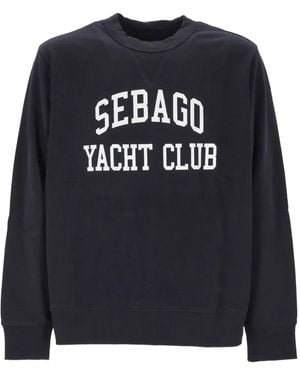 Sebago ロゴ スウェットシャツ - ブラック