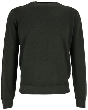 FILIPPO DE LAURENTIIS Crew-Neck Wool Jumper - Black