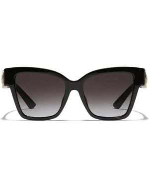 Dolce & Gabbana Occhiali Da Sole Tondi Precious - Nero