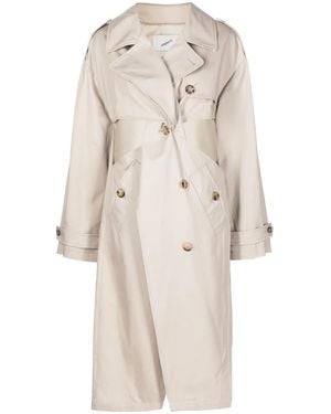Coperni Trench Con Dettaglio Cut-Out - Neutro