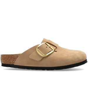 Birkenstock Boston Big Buckle Sandals - White