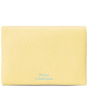 Polo Ralph Lauren Portefeuille À Logo Imprimé - Jaune