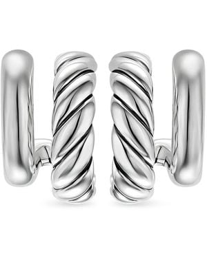 David Yurman Dy Mercer Ohrringe - Schwarz