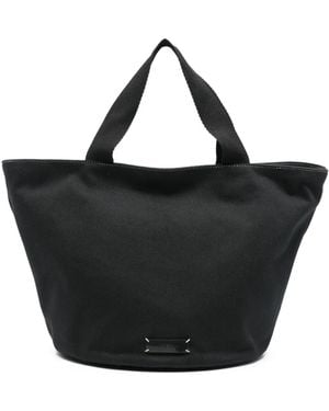 The Row Sisal Tote Bag - Black
