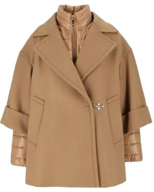 Fay Lobster-Claw-Fastening Jacket - Natural