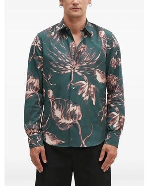 Paul Smith フローラル シャツ - グレー