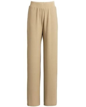 Silvia Tcherassi Colbie Straight-Leg Trousers - Natural