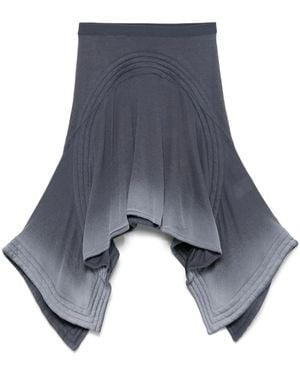 Kiko Kostadinov Celritatem Padded Skirt - Blue