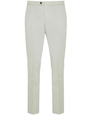 Corneliani センタープレス パンツ - グレー