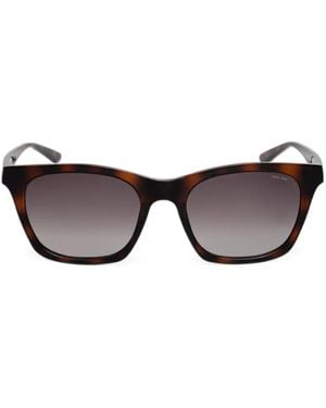 Nike Eckige Vital Flow Sonnenbrille - Schwarz