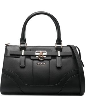 Guess Sac À Bandoulière Greyson - Noir