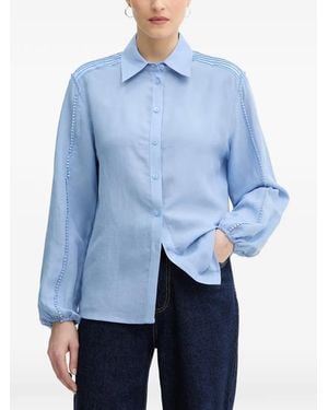 Silvian Heach Camicia Con Dettaglio - Blu