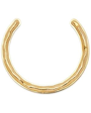Jil Sander カフ ネックレス - メタリック