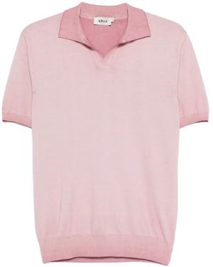 Altea Polo-Collar T-Shirt - Pink