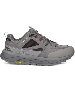 Jack Wolfskin Logo-Detailing Trainers - Grey
