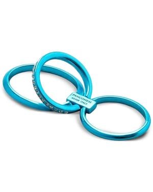 Panconesi Solar Crystal Ring - Blau