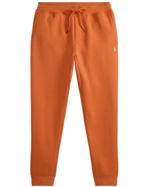 Polo Ralph Lauren Pantalon De Jogging En Maille À Logo Polo Pony - Orange