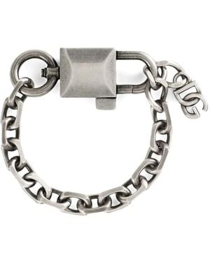 Dolce & Gabbana Pulsera De Cadena - Metálico