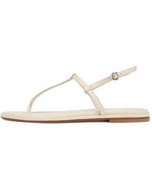Aeyde Nala Leather Sandals - White