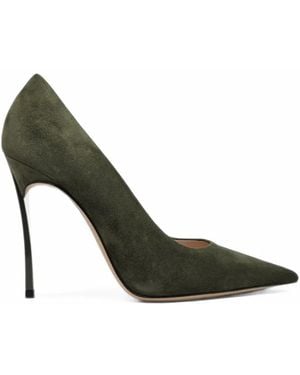 Casadei Escarpins Blade À Bout Pointu - Green