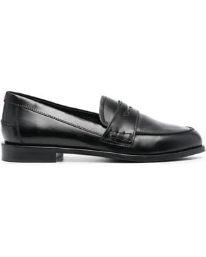 Aeyde Klassische Penny-Loafer - Schwarz