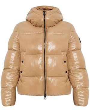 Save The Duck Biddy Hooded Puffer Jacket - Natural