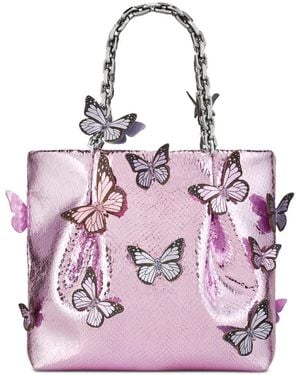 Aquazzura Mini Papillon Tote Bag - Pink