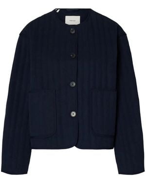 SELECTED Gesteppte Jacke - Blau