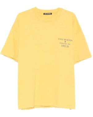 Cole Buxton Athletic Inc T-Shirt - Geel