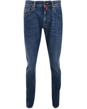 Sartoria Tramarossa Logo-Patch Jeans - Blue