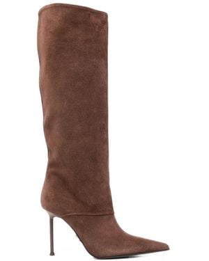 Sergio Levantesi Paprika Pointed-Toe Boots - Brown