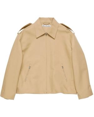 Acne Studios Epaulettes Jacket - Natural