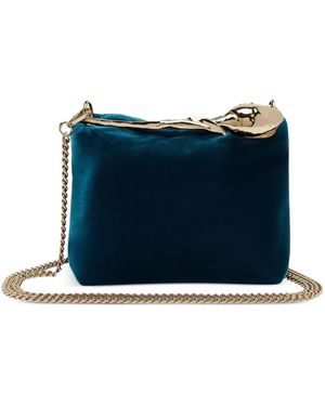 Erdem Bolso Bloom mini con asa - Azul