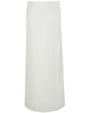 TOTEME Cotton Skirt - White