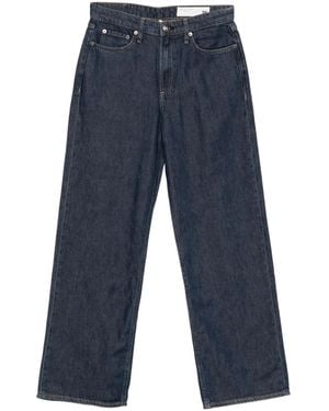 Rag & Bone Logan Wide Leg Jeans - Blue