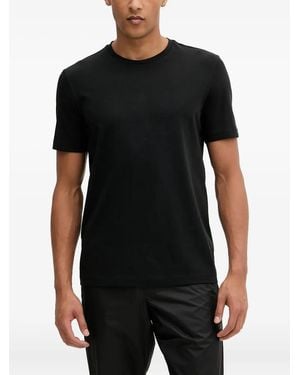 BOSS Logo-print T-shirt - Negro