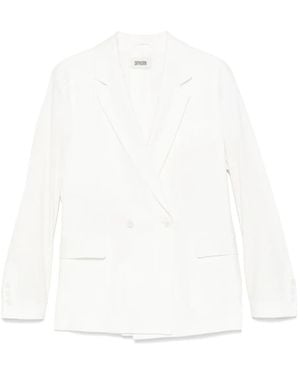 DRYKORN Blazer con doble botonadura - Blanco