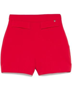 Liu Jo High-Rise Shorts - Red