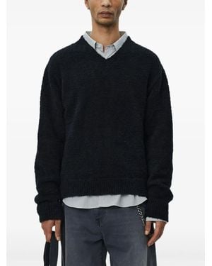 mfpen Jersey con cuello en V - Negro