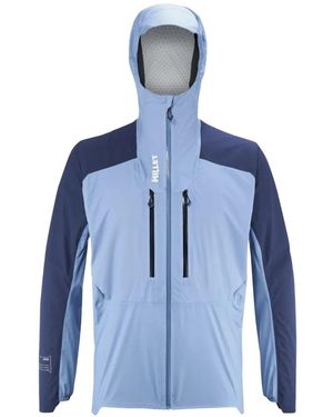 Pascal Millet Wanaka Paneled Hooded Jacket - Blue