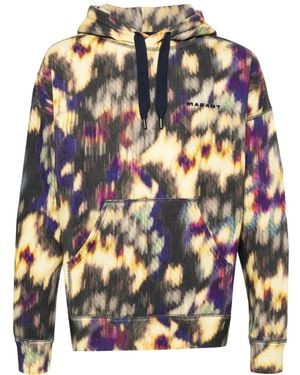Isabel Marant Marvin ロゴ パーカー - ブラウン