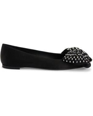 Giuseppe Zanotti Pumps Alexandrine Con Decorazione - Nero
